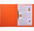 Exacompta 39994E Aktenordner Pressspan Orange A4