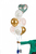 PartyDeco SB14P-321-000-6 partydekorationen Toy balloon