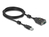 DeLOCK 64154 Serien-Kabel Schwarz 2 m USB Typ-A RS-232