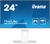iiyama ProLite XUB2497HSN-W1 pantalla para PC 60,5 cm (23.8") 1920 x 1080 Pixeles Full HD LED Blanco