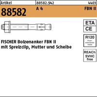 ART 88582 FISCHER-Bolzen A 4 FBN II 10/ 30 A 4 VE=S