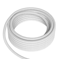 Textile Cable 2C White 3M