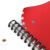 Oxford International B5 Polypropylen doppelspiralgebundenes Activebook, liniert 6 mm, 80 Blatt, orange, SCRIBZEE® kompatibel