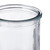Relaxdays Wasserkaraffe Set mit Gläsern, 5-teiliges Set, 1,5 l, 200 ml, Karaffe ohne Deckel, Wassergläser, transparent
