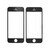 Displayglas + Rahmen für iPhone 5 / 5s schwarz