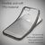 NALIA Custodia compatibile con iPhone 6 6S, Cover Protezione Slim Case Protettiva Trasparente Cellulare in Silicone con Strass Bordi, Gomma Clear Sottile Bumper  Nero