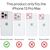 NALIA Klares Hybrid Case mit Kette für iPhone 13 Pro Max, Transparent Anti-Gelb Robust Verstärkte Ecken Hardcase & Silikon Rahmen, Stoßfeste Schutzhülle & Handy-Schnur Lila