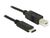 USB Kabel 2.0, USB-C(TM) Stecker an USB 2.0 B Stecker, schwarz, 1m, Delock® [83601]