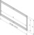 Frontrahmen, ungeschirmt für Horizontalen Leiterplatten-Einbau, 3 HE, 20 HP, lan