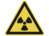 Warnschild, Symbol: Radioaktiv, Ø 100 mm, Kunststoff, 024.01-9-100-W1