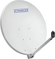 Schwaiger SPI1000.0 SAT antenna 97 cm Reflektor anyaga: Alumínium Világosszürke