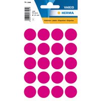 Farb-, Markierungspunkte, Vielzweck-Etiketten, ø 19 mm, pink