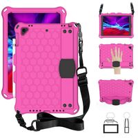 HONEYCOMB Protection Case for Apple iPad 9.7 All Models. Pink. Raised sides and hard-shell design with hand strap and shoulder strap Tablet-Hüllen
