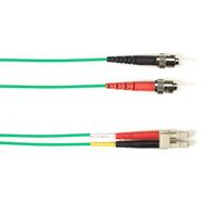 SM FO PATCH CABLE DUPLX, , PLENUM, GN, STLC ,