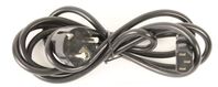 C13 10A cable to Schuko 3.0 meters, black Egyéb