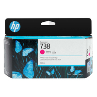 Cartuccia Originale HP 498N6A 738 (Magenta 130 ml)