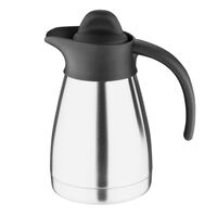 Olympia Vacuum Jug in Black with Double Walled Body - Stainless Steel - 500 ml