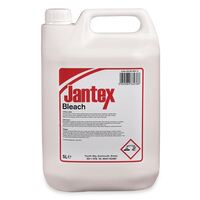 Jantex Bleach Concentrate - Suitable for Most Hard Surfaces - 5L - Single Pack