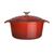 Vogue Round Casserole Dish in Red - Cast iron - 125(H)x 235(�) mm - 4Ltr