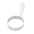 Vogue Long Handled Egg Ring 100mm Silver Colour Stainless Steel