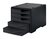 Schubladenbox styroswingbox schwarz / schwarz