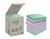 Post-it® Recycling Notes 6531GB, verschiedene Farben, 38 x 51 mm, 6 Blöcke à 100 Blatt