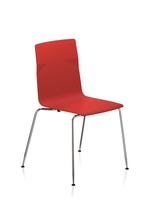 Stapelstuhl, Besucherstuhl Sedus meet chair rot (Vierbein)
