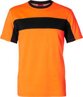 Evolve T-Shirt, leuchtend Warnschutz-orange/schwarz Gr. XXXXL