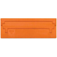 WAGO 284-340 Separator Plate Oversized Orange