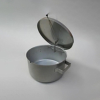 0.15l Cleaning tanks stainless steel V4A round