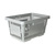 Shopping Basket / Stacking Basket in Recycled Material | grey grey