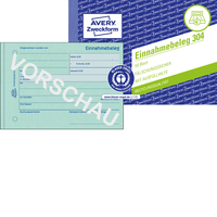 Einnahmebeleg, A6 quer, grün, 50 Originale, 50 Blatt