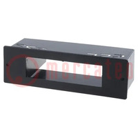 Mounting half frame for CB radio; CRT,Sunker; with center hole