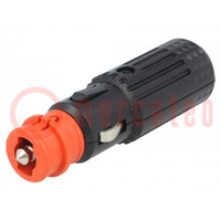 Cigarette lighter plug; Inom: 16A; Sup.volt: 12÷24VDC; 12V/15A