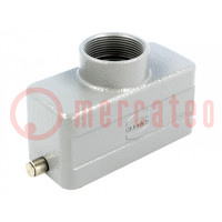 Enclosure: for HDC connectors; Han® B; size 16B; for cable; M32