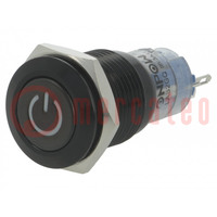 Switch: vandal resistant; Pos: 2; SPDT; 0.5A/220VAC; 1A/24VDC; IP40