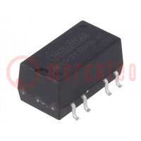 Convertitore: DC/DC; 1W; Ud'ingr: 21,6÷26,4V; Ud'usc: 15VDC; SMT