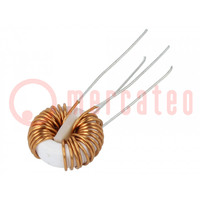 Drossel: Draht; THT; 470uH; 1,6A; 80mΩ; 230VAC; 6x5mm; -20÷50%; 10kHz