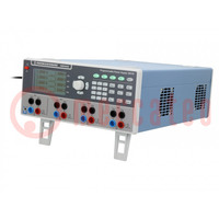 Power supply: programmable laboratory; Ch: 4; 0÷32VDC; 0÷10A; rack