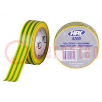 Tape: electrical insulating; W: 19mm; L: 10m; Thk: 0.15mm; rubber