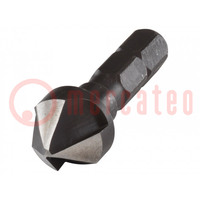 Countersink; 12mm; tinware,wood,plastic