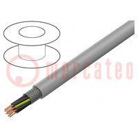 Wire; H05VVC4V5-K,ÖLFLEX® 150CY; 12G1.5mm2; PVC; grey; 300V,500V