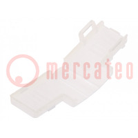 Accessories: terminals cover; female; straight
