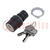 Switch: rotary with key; 22mm; Stabl.pos: 2; none; IP65; prominent