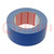 Tape: fixing; W: 50mm; L: 50m; Thk: 260um; natural rubber; blue; 9%