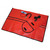 Portable service kit; ESD; L: 0.59m; W: 0.59m; Thk: 0.6mm; vinyl; red