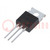 Transistor: N-MOSFET; unipolar; 500V; 5.1A; Idm: 32A; 125W; TO220