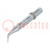 Tip; bent; 0.5mm; for soldering iron; JBC-14S
