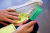 Textmarker STABILO® NEON. Kappenmodell, Farbe des Schaftes: in Schreibfarbe, Farbe: grün