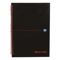 Black n Red Book Rcyc A4 Wir 100080189